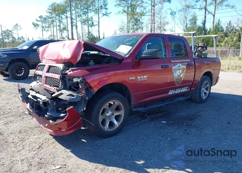 2015 Ram 1500 Express из США, поврежденный, VIN 1C6RR6KT6FS505875